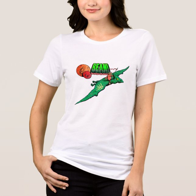 BEAN! Kvinnors T-Shirt med flygblad (Framsida)