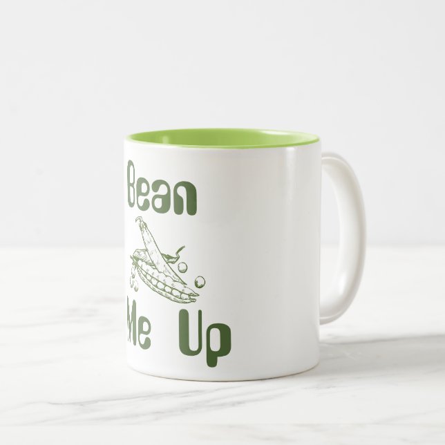 Bean Me Up Coffee Mugg (Framsida höger)