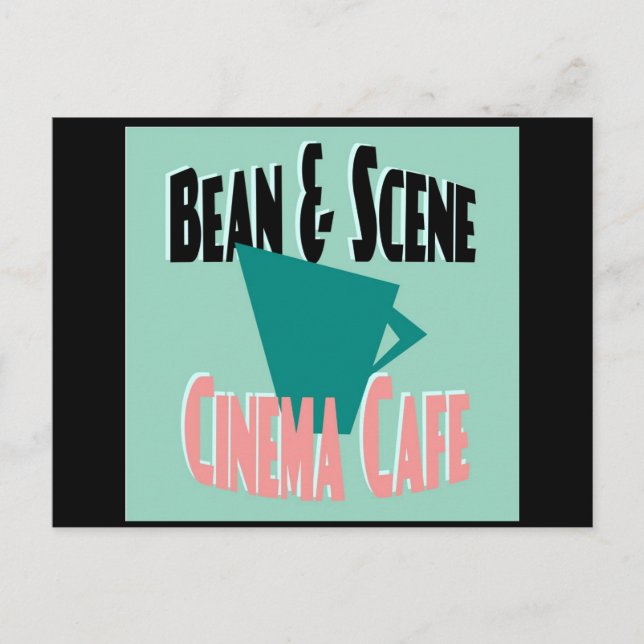 Bean och Scene Vykort (Framsida)