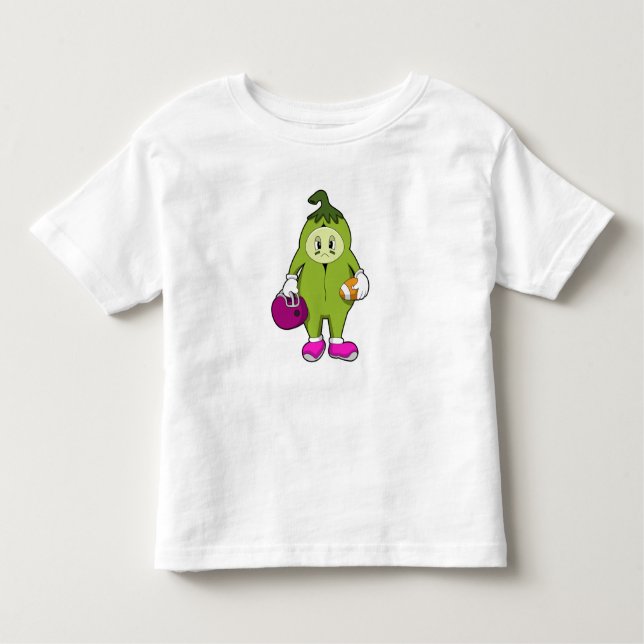 Bean på fotbollsportarna t shirt (Framsida)