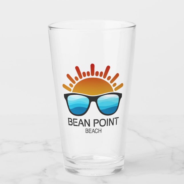 Bean Point Beach Florida Sunglasses Glaskopp (Framsida)