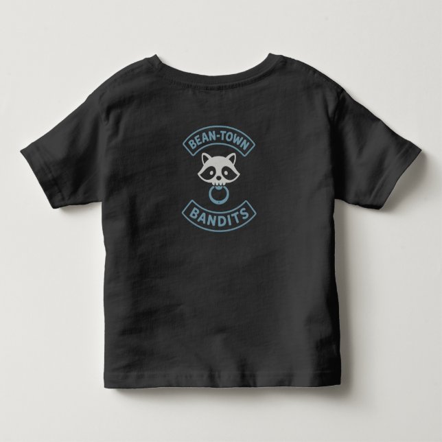 Bean-Town Bandits Småbarn T-shirt - Blue (Baksida)