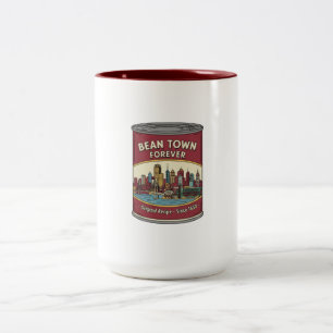 Bean Town Forever Boston Två-Tonad Mugg