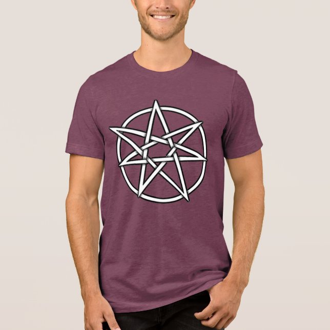 BEAN! Wizard Star Män    T Shirt (Framsida)