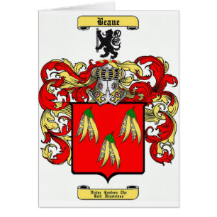 Beane Hälsningskort