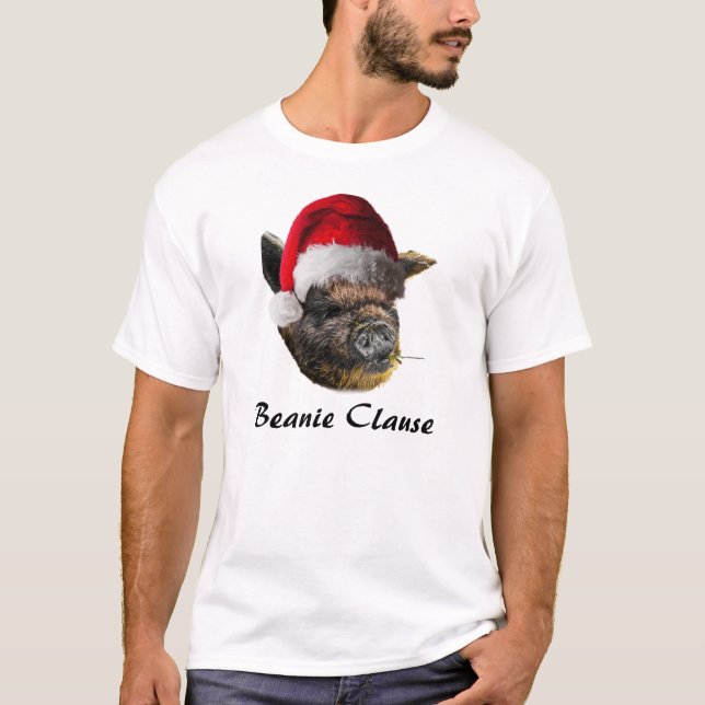 Beanie Clause T-Shirt (Framsida)