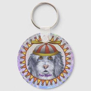 Beanie Fårhund Nyckelring