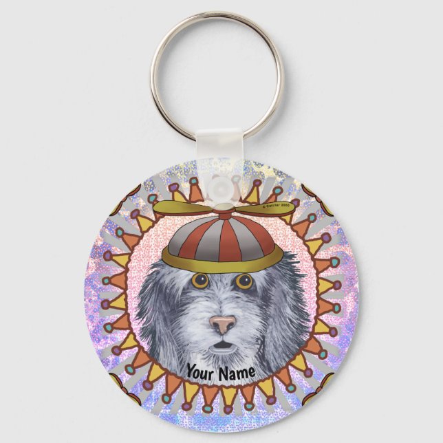 Beanie Fårhund nyckelring (Framsida)