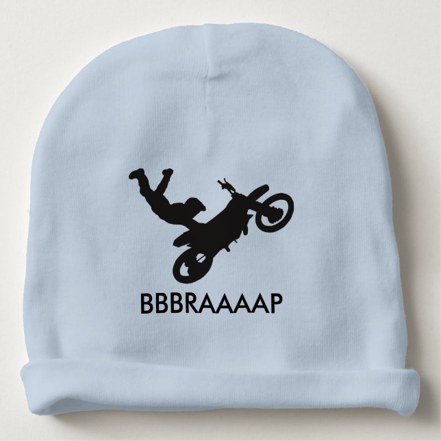 Beanie för smutscykelbaby (Framsida)
