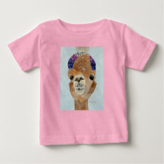 Beanie Llama T Shirt