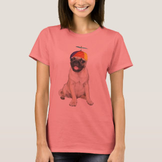 Beanie Pug Tee Shirt