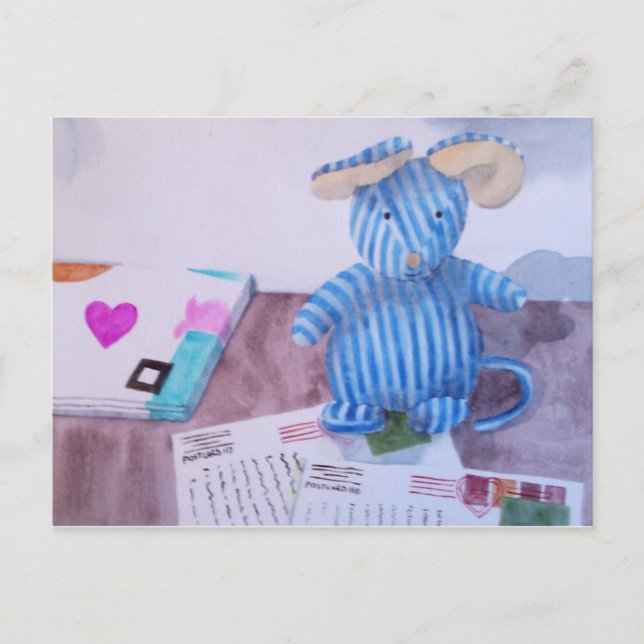 Beanie skrivas vykort (Framsida)