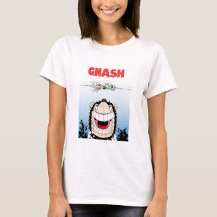 Beano Gnasher ’Jaws’ parodi Kvinnors T-shirt