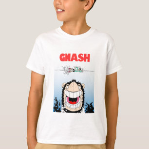 Beano Gnasher ’Jaws’ parody children’ T-shirt
