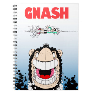 Beano Gnasher "Jaws" parody notebook 📓 Anteckningsbok