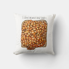 Beans on Toast Kudde
