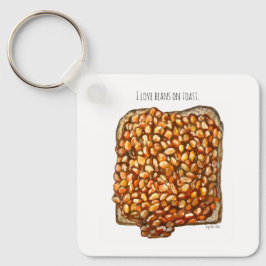 Beans on Toast Nyckelring