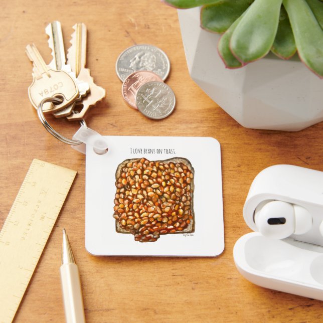 Beans on Toast Nyckelring (Skrivbord)