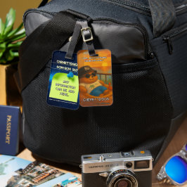 Bear 07 Kids Bagagebricka