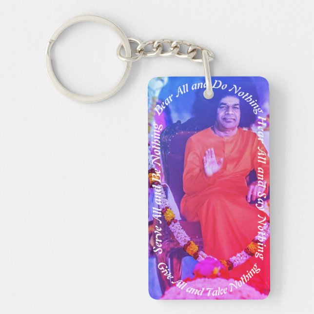 Bear all Porte-clé en acrylique - Grand 1Face Nyckelring (Framsidan)