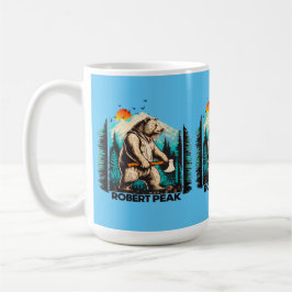 Bear Älskare Paradise: Wildlife Delight & Humor Kaffemugg
