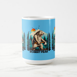 Bear Älskare Paradise: Wildlife Delight & Humor Kaffemugg