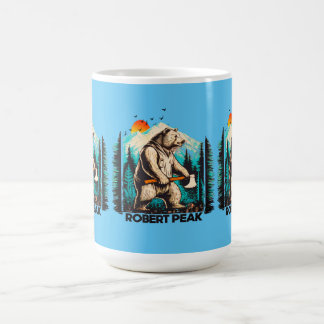 Bear Älskare Paradise: Wildlife Delight & Humor Kaffemugg