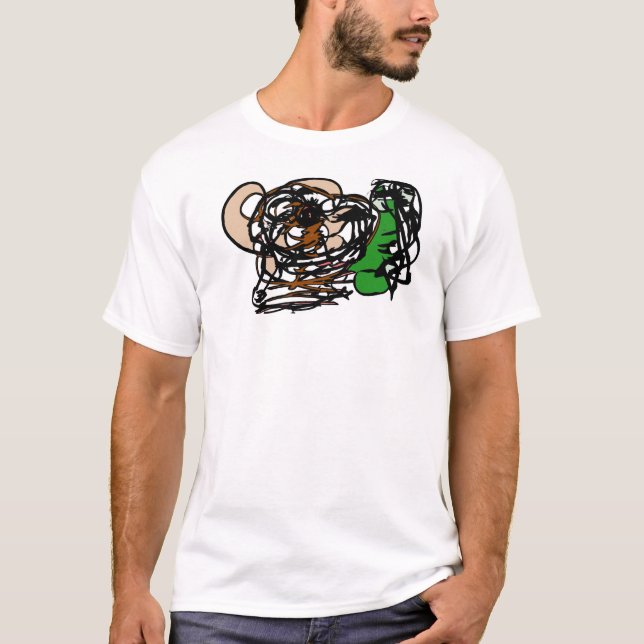 Bear älskare t shirt (Framsida)