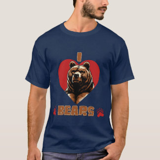Bear Älskare T Shirt