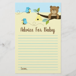 Bear and Humla Boy Baby Shower Adapter