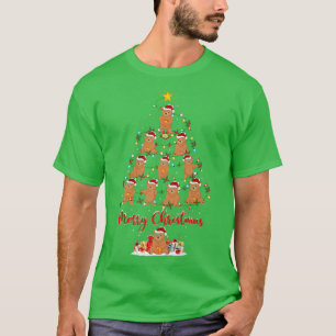 Bear Animal Lover Matching Santa Grizzly Bear Chri T Shirt