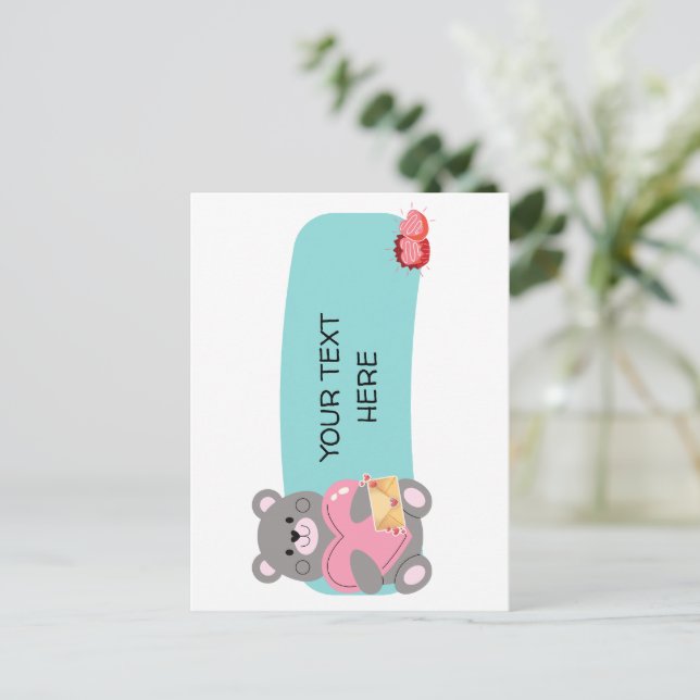 BEAR-ANPASSADE VYKORT (Stående Fram)