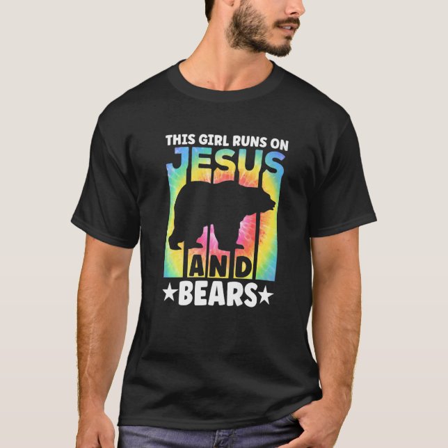 Bear Apparel Grizzly Wildlife Animal for Women and T Shirt (Framsida)