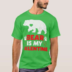 Bear är min hjärtans roliga björn Alla hjärtans da T Shirt