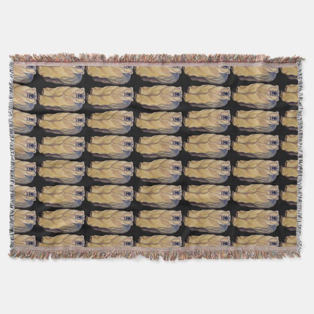 Bear Art Blanket Polar Bear Art Thevet Blanket Mysfilt (Framsidan)