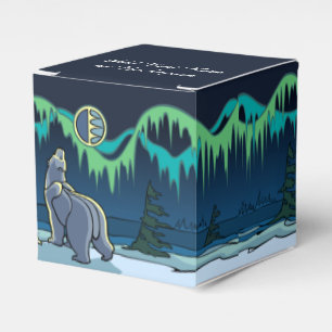 Bear Art Gift Box anpassar Polarna Bear Gift Box Presentaskar