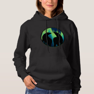 Bear Art Women's Hoodie Aurora Bear Hooded Shirt T Shirt