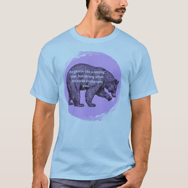 bear artwork T-Shirt (Framsida)