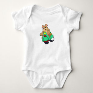 Bear as Biker with Scooter.PNG T Shirt