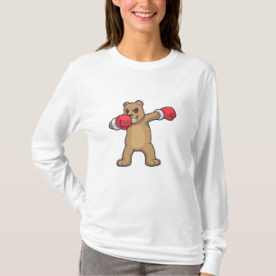 Bear as Boxer at Boxing & Hip hop Dance Dab T Shirt