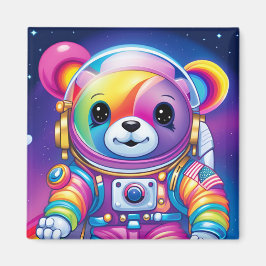 Bear Astronaut Design - Magnet