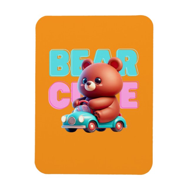 Bear Äventyr Magnet (Vertikal)