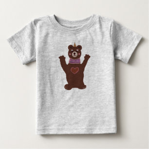 Bear Baby Bra Jersey T-Shirt