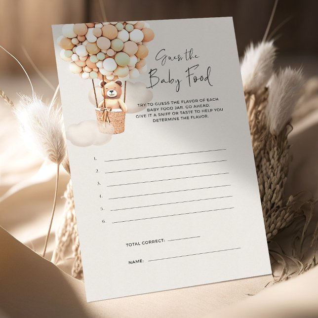 Bear Baby Shower Game - Gissa Baby maten! (Skapare uppladdad)