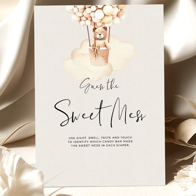 Bear Baby Shower Game gissar att söt  (Skapare uppladdad)