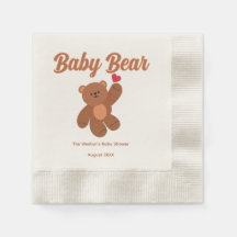 Bear Baby Shower - Gravid för Cute Classy