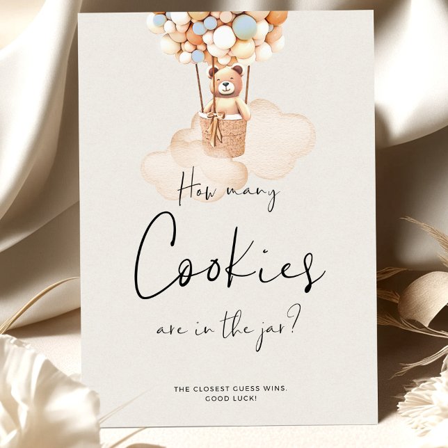 Bear Baby Shower-spel - hur många cookies? (Skapare uppladdad)