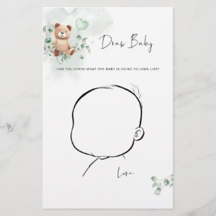 Bear Baby Shower-spel - Rita Baby