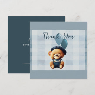 Bear Baby Shower - tackkort Tack Kort