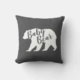 Bear Baby Shower Woodland Lodge Kudde